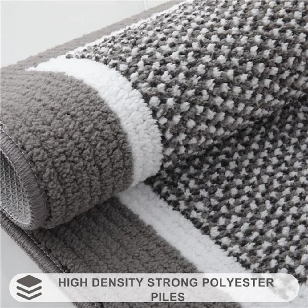 Indoor Door Mat, Non-Slip Absorbent Resist Dirt Entrance Mat, Sturdy Floor Mats